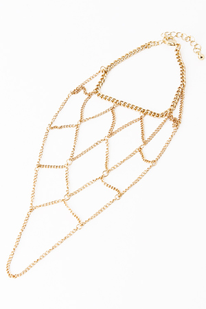 Chain Fish Net Extended Bracelet 5BBD3